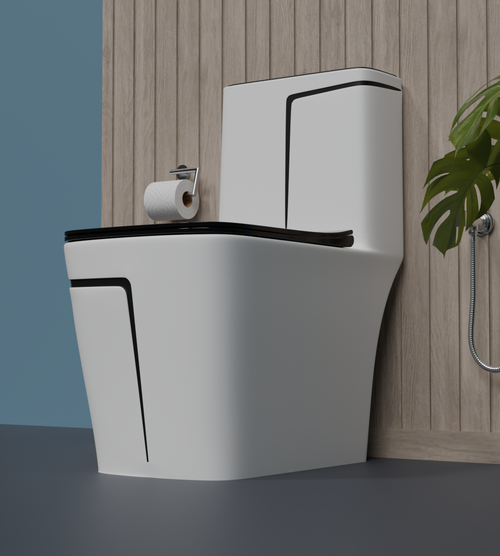 BRIZENTA Ceramic Western Washdown Color Commode For Bathroom with S Trap for Bathroom India (Copy) (Copy)