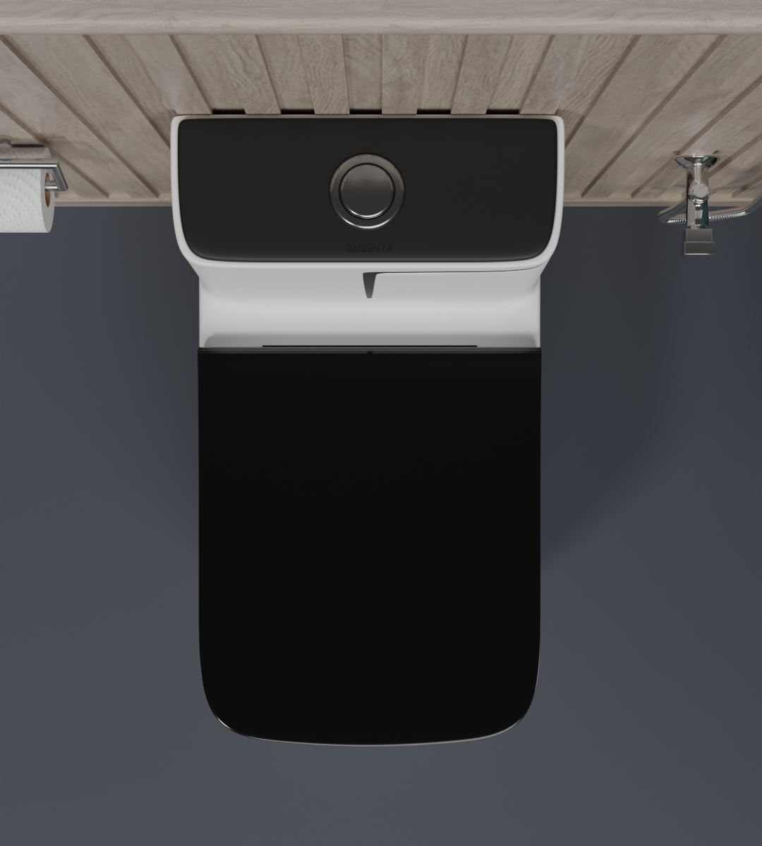 BRIZENTA Ceramic Western Washdown Color Commode For Bathroom with S Trap for Bathroom India (Copy) (Copy)