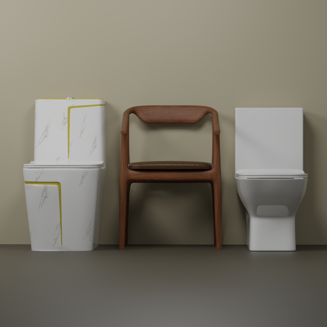 BRIZENTA Ceramic Western Washdown Color Commode For Bathroom with S Trap for Bathroom India (Copy) (Copy) (Copy) (Copy)