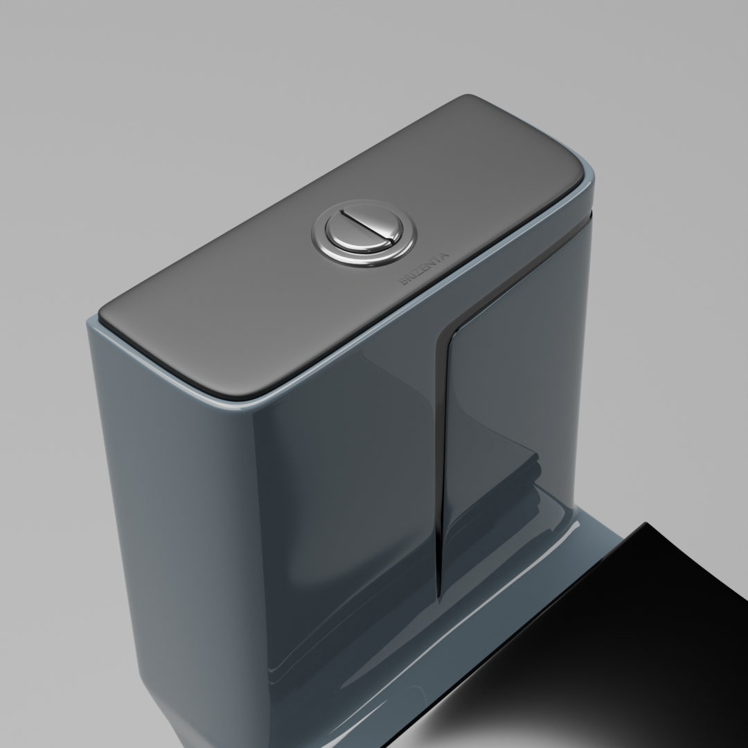 BRIZENTA Ceramic Western Washdown Color Commode For Bathroom with S Trap for Bathroom India (Copy) (Copy) (Copy) (Copy) (Copy)