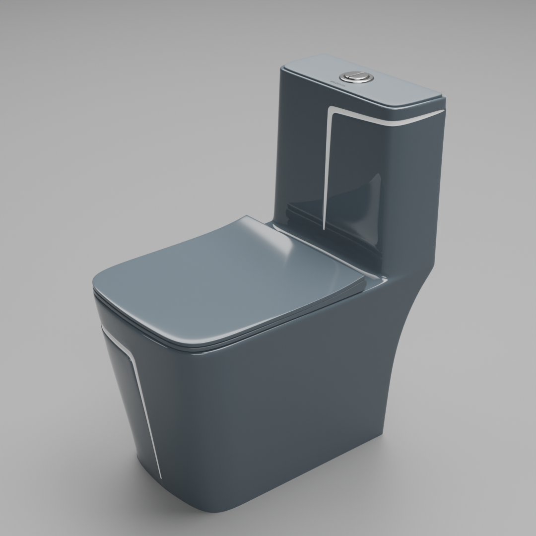 BRIZENTA Ceramic Western Washdown Color Commode For Bathroom with S Trap for Bathroom India (Copy) (Copy) (Copy) (Copy) (Copy) (Copy)